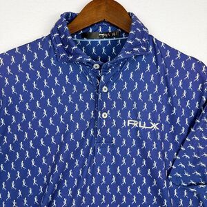 RLX Ralph Lauren Gecko Print Golf Polo S